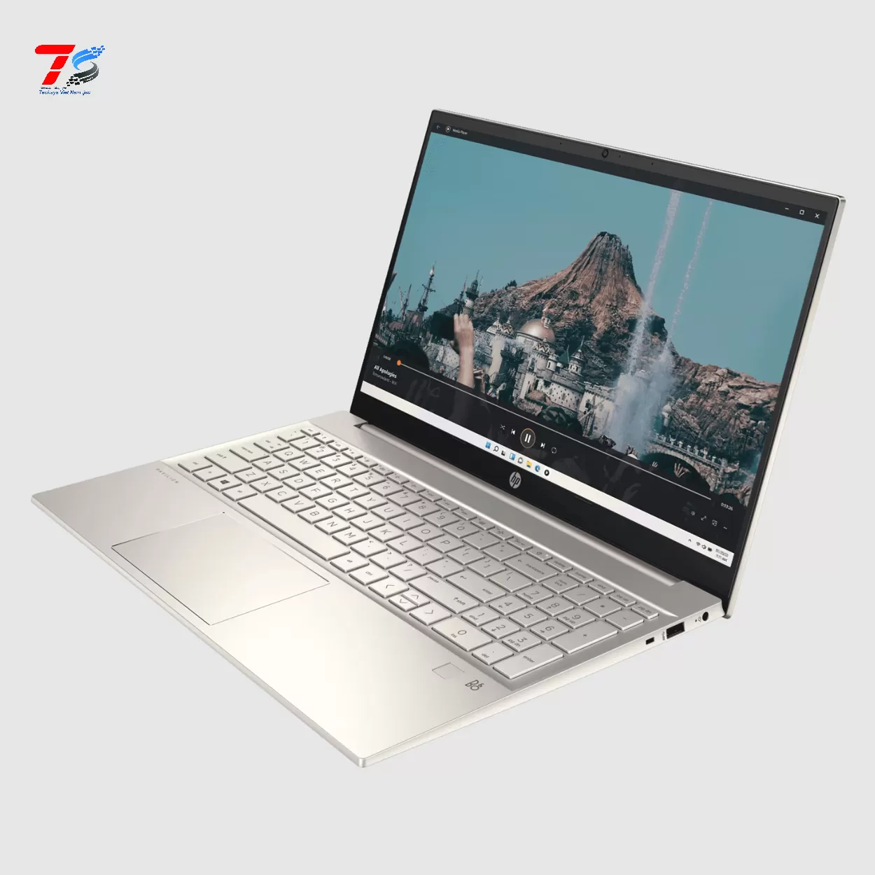 Máy tính xách tay HP Pavilion 15-eg2088TU i7-1260P/16G/512G/15.6FHD/W11SL/VÀNG (7C0R0PA)